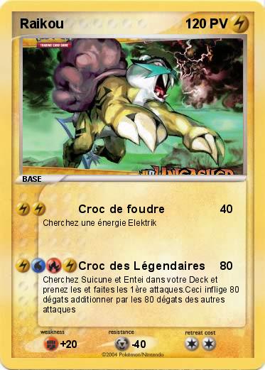 Pokemon Raikou