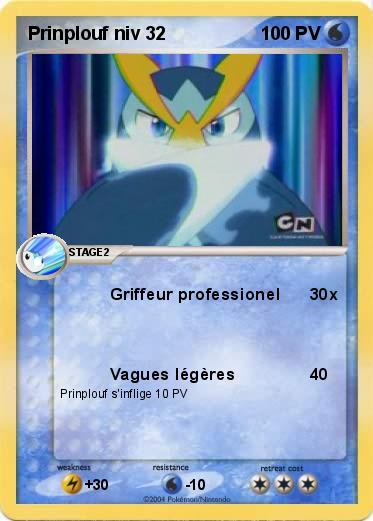 Pokemon Prinplouf niv 32