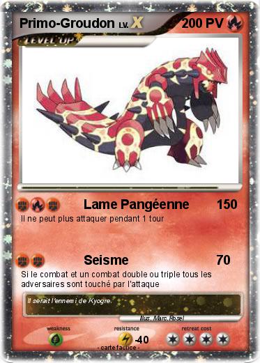 Pokemon Primo-Groudon