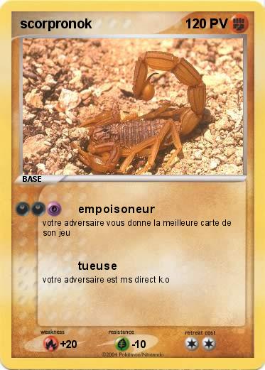 Pokemon scorpronok