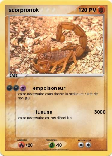 Pokemon scorpronok