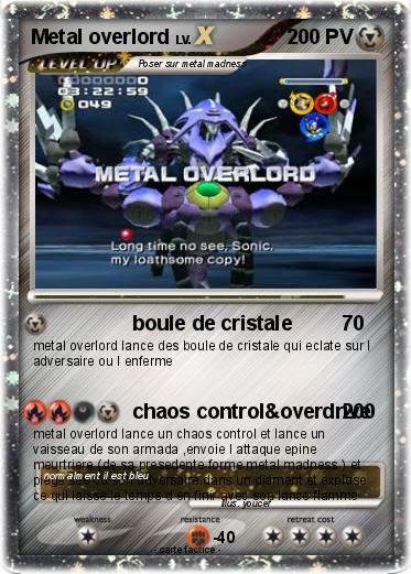 Pokemon Metal overlord