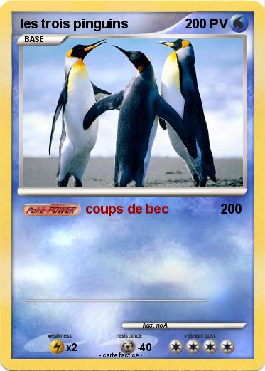Pokemon les trois pinguins
