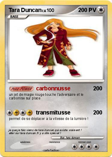 Pokemon Tara Duncan