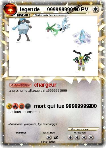 Pokemon legende     9999999999