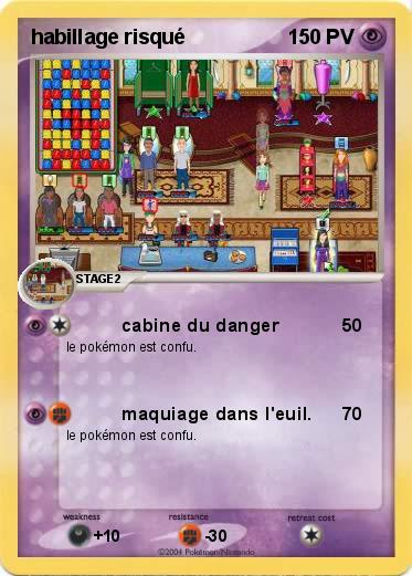 Pokemon habillage risqué