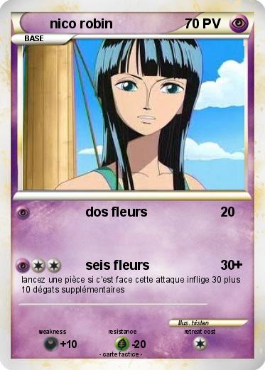 Pokemon nico robin