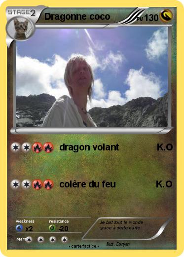Pokemon Dragonne coco