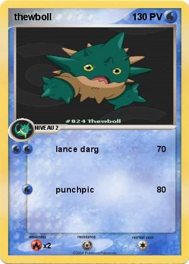 Pokemon thewboll