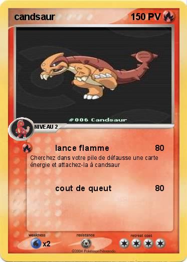 Pokemon candsaur