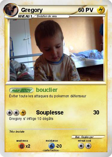 Pokemon Gregory