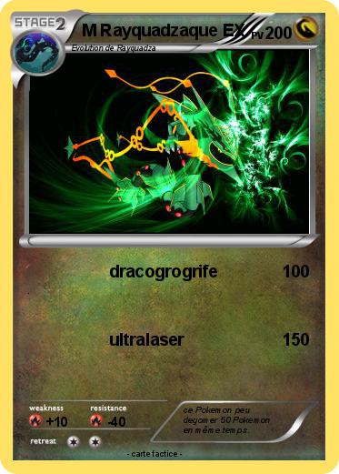 Pokemon M Rayquadzaque EX