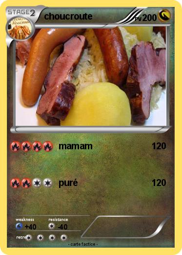 Pokemon choucroute