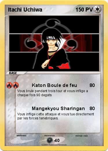 Pokemon Itachi Uchiwa