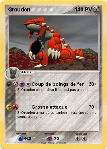 Pokemon Groudon