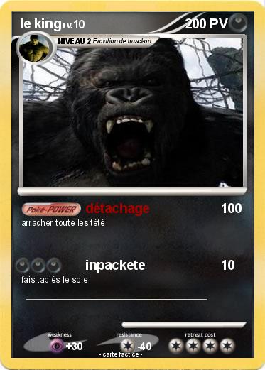 Pokemon le king
