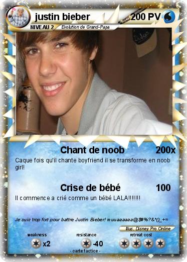 Pokemon justin bieber