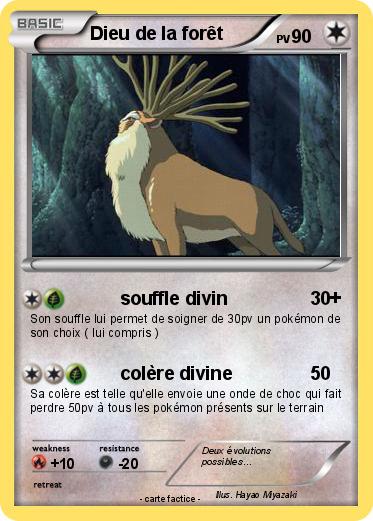 Pokemon Dieu de la forêt