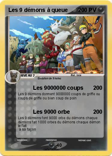 Pokemon Les 9 démons à queue