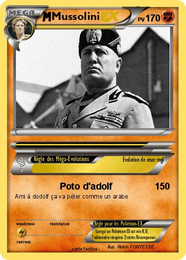 Pokemon Mussolini