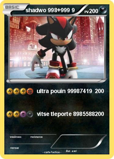 Pokemon shadwo 998+999 9