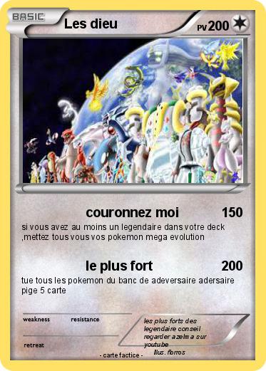 Pokemon Les dieu