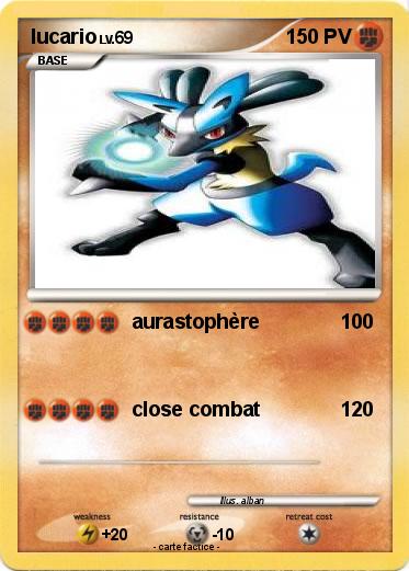 Pokemon lucario