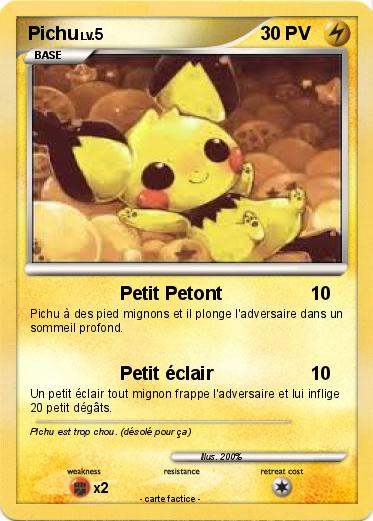 Pokemon Pichu