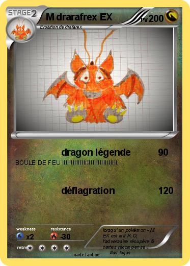 Pokemon M drarafrex EX