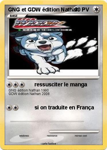 Pokemon GNG et GDW édition Nathan