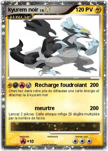 Pokemon kyurem noir