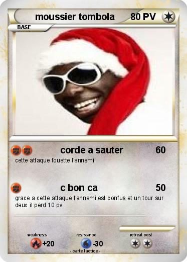 Pokemon moussier tombola