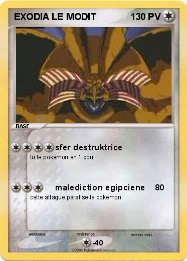 Pokemon EXODIA LE MODIT