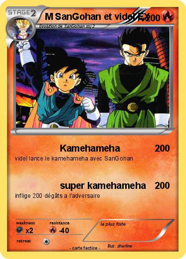 Pokemon M SanGohan et videl EX