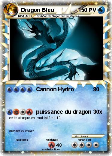 Pokemon Dragon Bleu