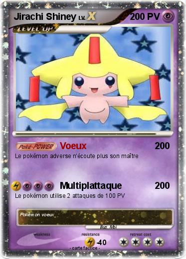 Pokemon Jirachi Shiney