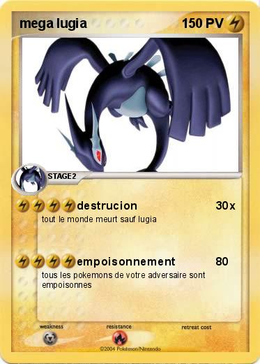 Pokemon mega lugia