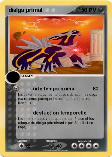 Pokemon dialga primal