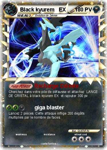 Pokemon Black kyurem   EX