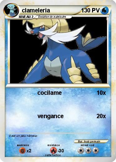 Pokemon clameleria