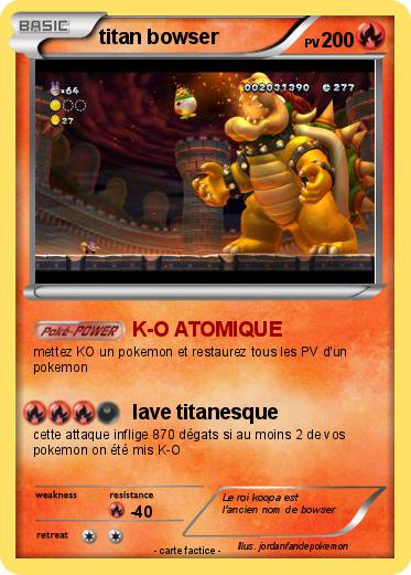 Pokemon titan bowser