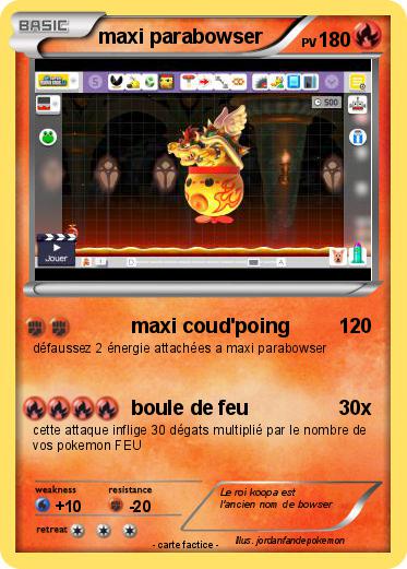 Pokemon maxi parabowser