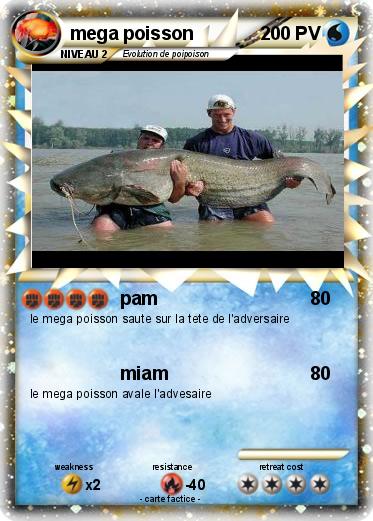 Pokemon mega poisson