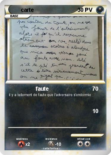 Pokemon carte
