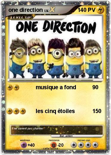 Pokemon one direction