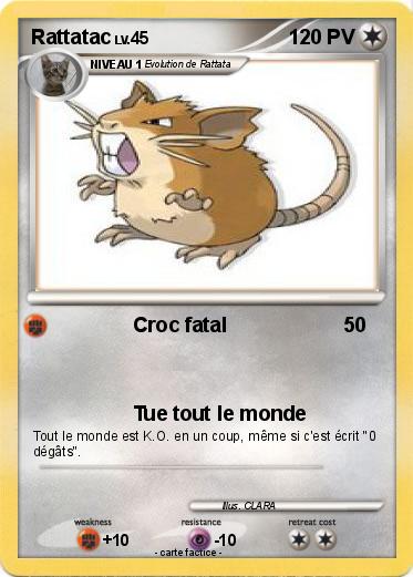 Pokemon Rattatac