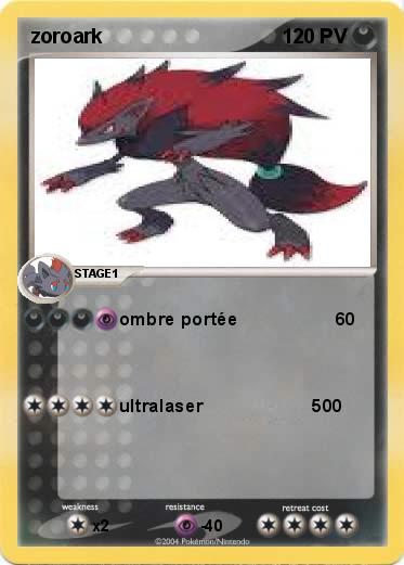 Pokemon zoroark