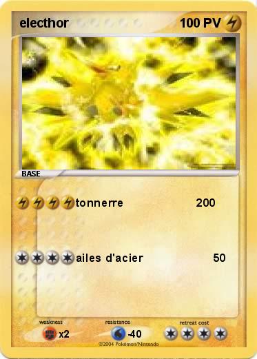 Pokemon electhor