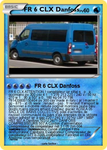 Pokemon FR 6 CLX Danfoss