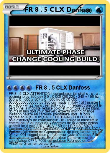 Pokemon FR 8 . 5 CLX Danfoss